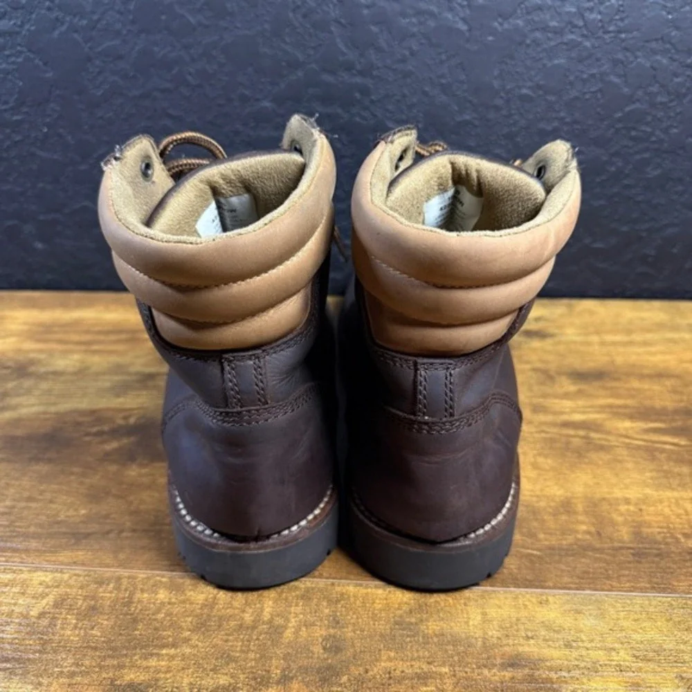 Kodiak 422099DW Brown Leather 200g‎ Thinsulate Insulated Work Boots Mens Size 10